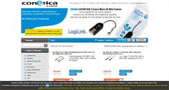 Desktop Screenshot of conetica.es