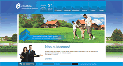 Desktop Screenshot of conetica.com.br